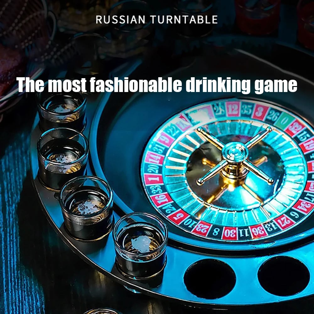 🔥Last Day 49% OFF - 🍹Drinking Roulette Shot Glass Game Set