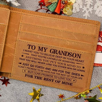 🔥LAST DAY 50% OFF💸Engraved Genuine Leather Wallet🎁