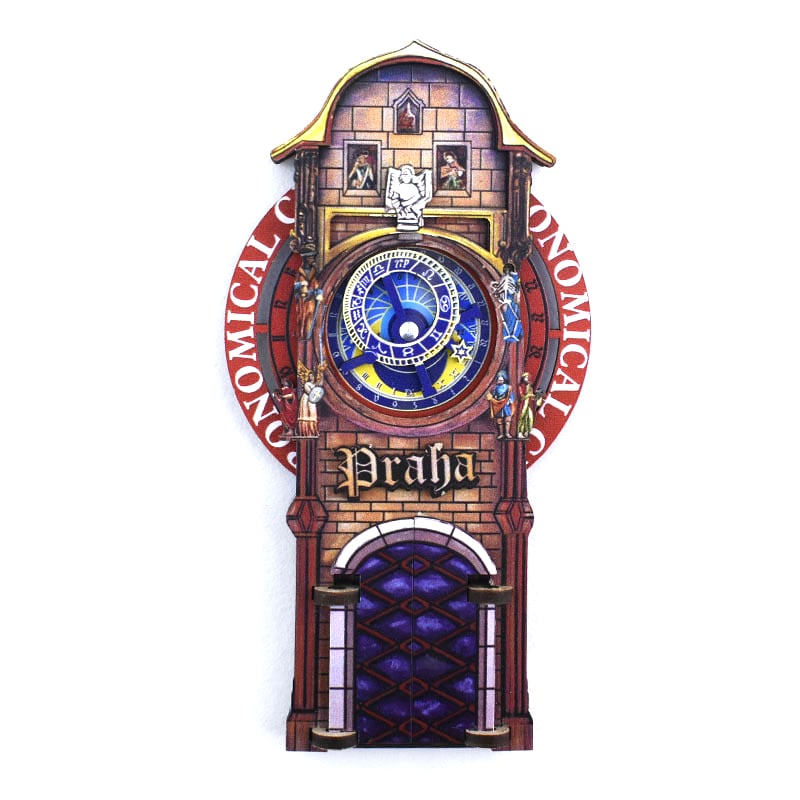 Prague Astronomical Clock Fridge Magnet🔥