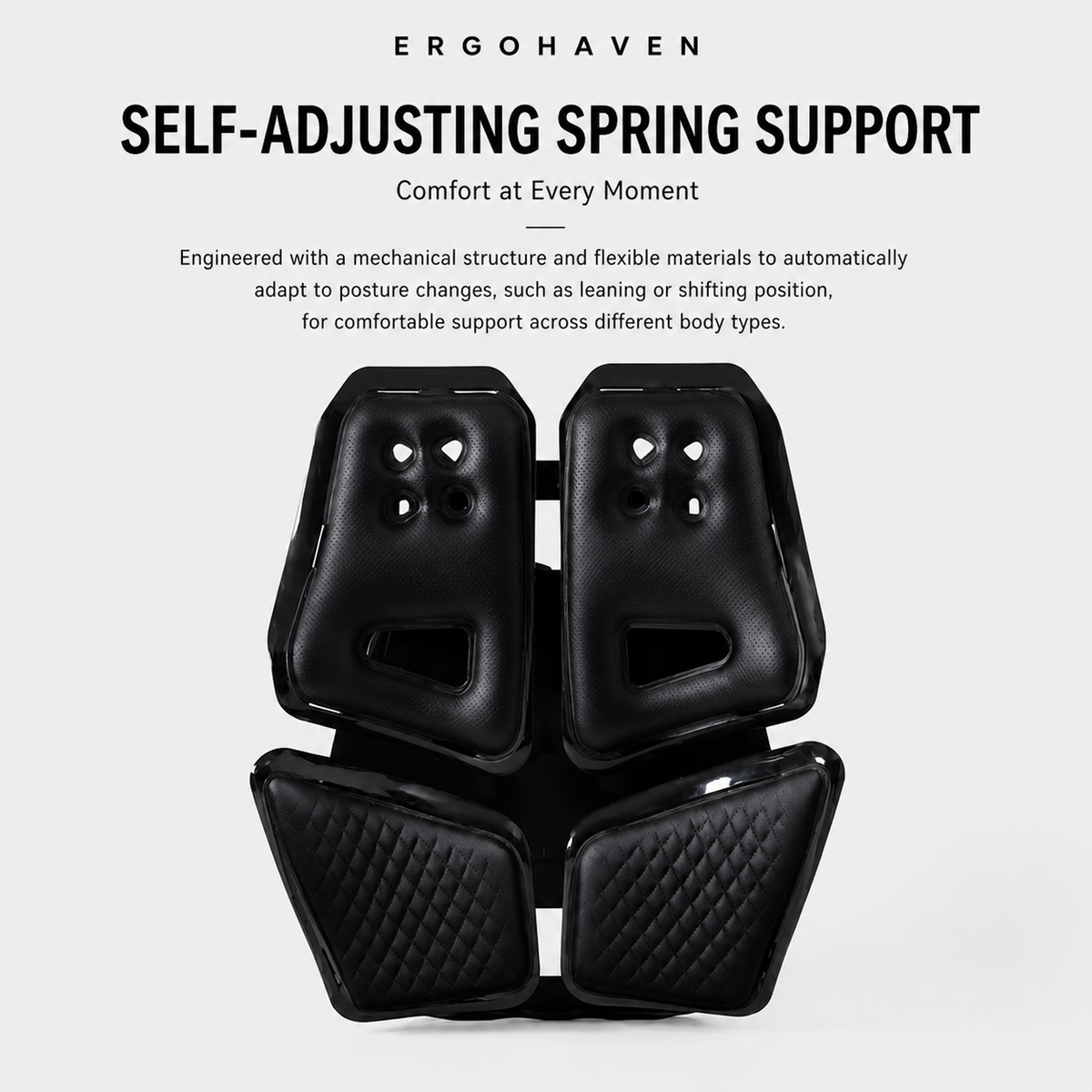 ErgoHaven 4-Zone Car Lumbar Support