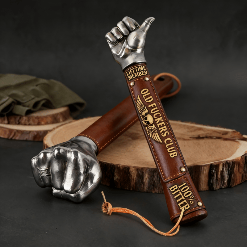 🕱Old Fuckers Club - Stainless Steel Thumb Hammer