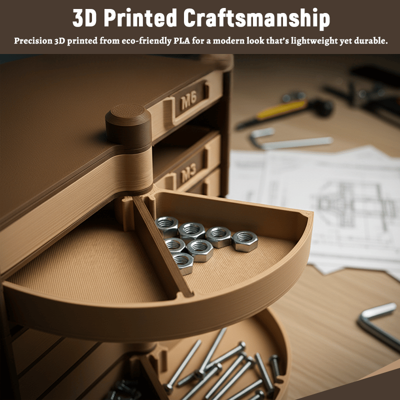 🎁The Ultimate 360° Rotating Precision Desktop Organizer