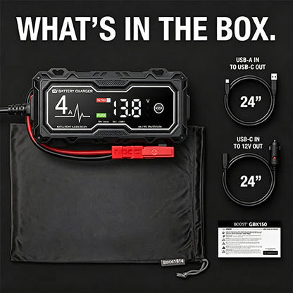 🔥🔥 Father's Day Special: Limited-Time! 49% OFF & 💥 Boost X GBX155 4250A Car Jump Starter — Suitable for 10.0L Gasoline & 8.0L Diesel Engines