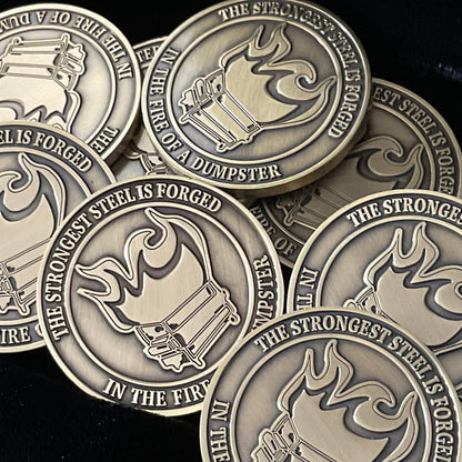 ⏰Limited Time Sale - Dumpster Fire Challenge Coin