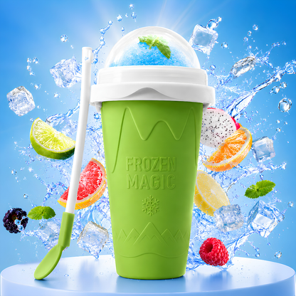🔥 Magic Slushy Maker Cup ✨ Turn Any Drink Into A Slushie In Minutes