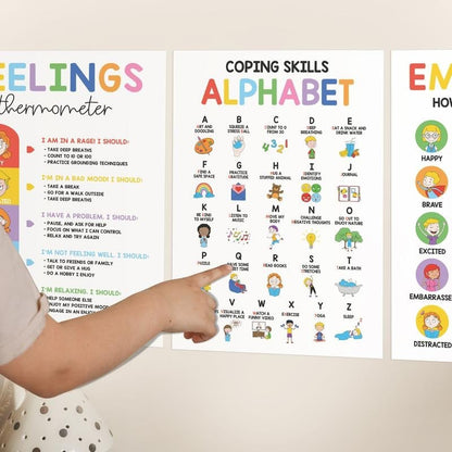 🔥Last Day 49% OFF❤️12 Pcs Calming Corner Posters