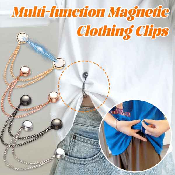 🔥2024 Hot SALE - Multi-function Magnetic Clothing Clips( 💥 TODAY ONLY)