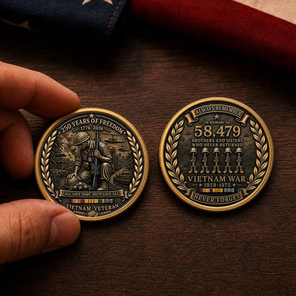 🔥Hot Sale 49 % OFF🔥Vietnam Veteran America 250th Anniversary Commemorative Coin