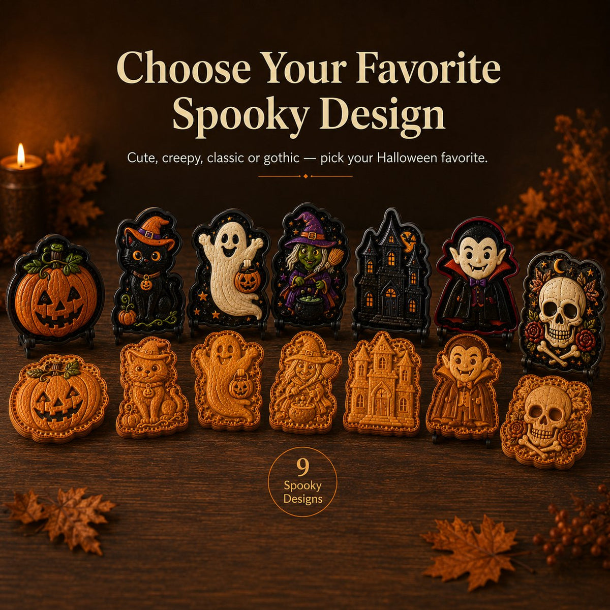 🎃 Halloween Mini Pie Mold Collection🚚