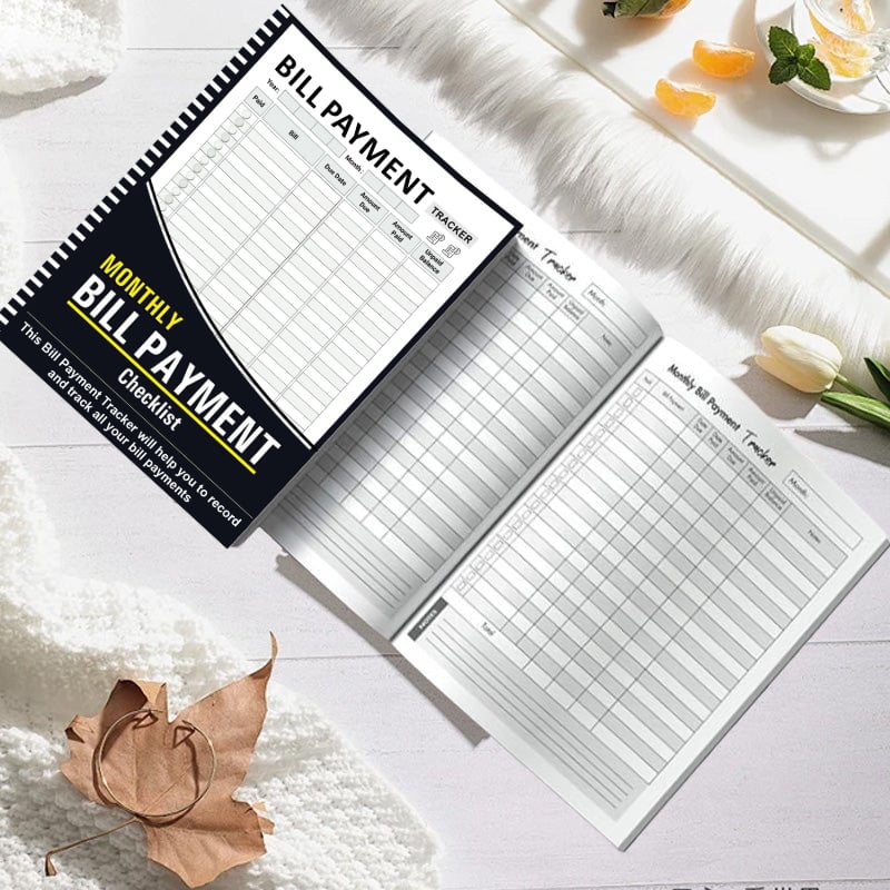 🔥Bill Tracker Notebook🎁