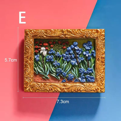 🔥Last Day 💖Van Gogh Inspired Fridge Magnet Set