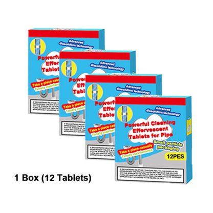 🔥🔥50% OFF ❤️Powerful Cleaning Effervescent Tablets for Pipe, Fast Dissolve Hair Grease Clogs, Deodorizing Antibacterial Pipe Cleaner for Sink Toilet Floor Drain