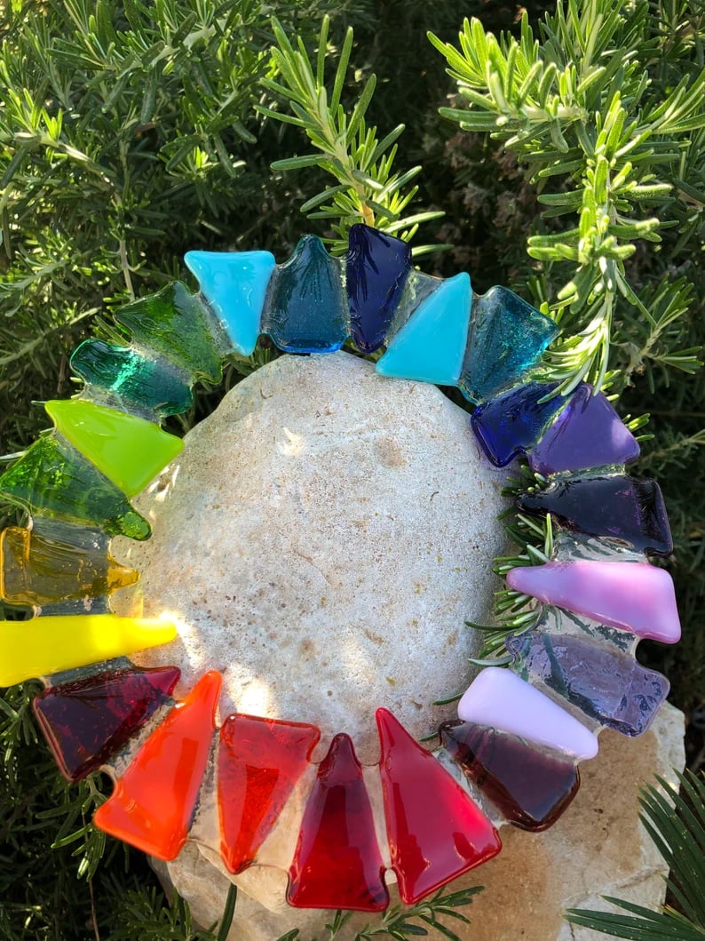 🔥LAST DAY 50% OFF - 🌈✨Rainbow wreath suncatcher