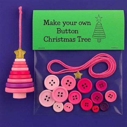 🔥LAST DAY ☃️DIY Button Snowman Ornament Kit