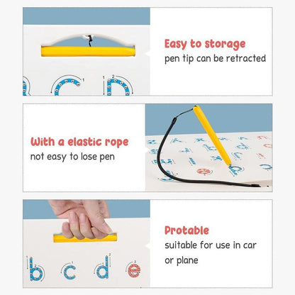 🔥LAST DAY 49% OFF - 2-in-1 Double Sided Magnetic Alphabet Edition