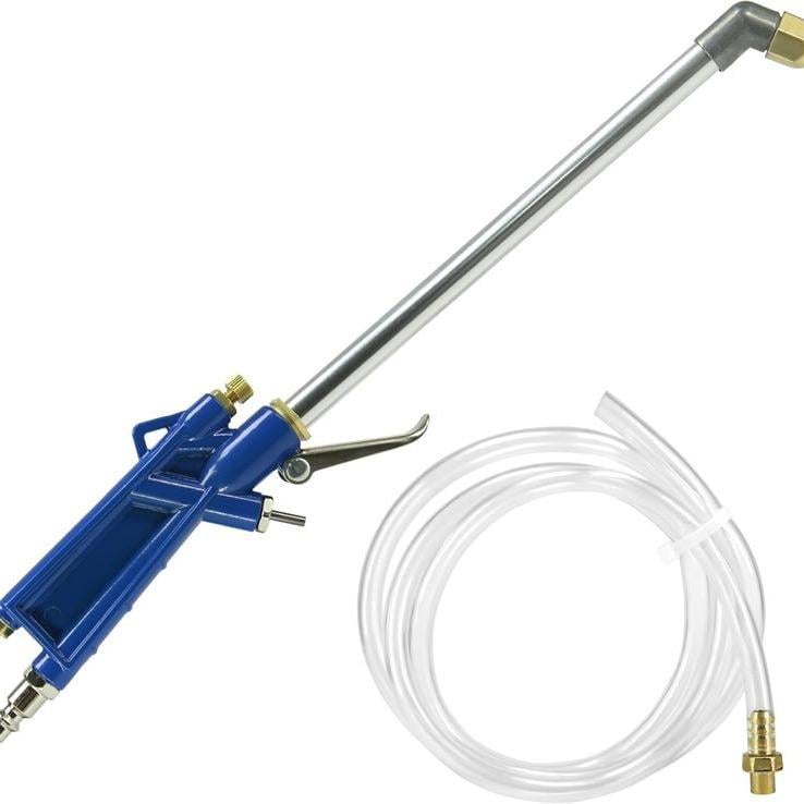 🛠️💧High-Pressure Pneumatic Air Blow Gun with Extended Nozzle for Engine & Mechanical Deep Cleaning