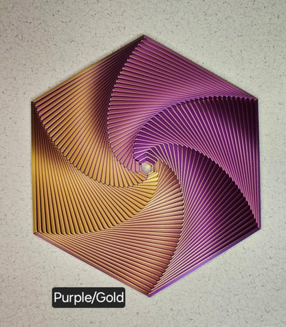 🔥Last Day 50% OFF⚡3D-Printed Fractal Fidget Hexagon