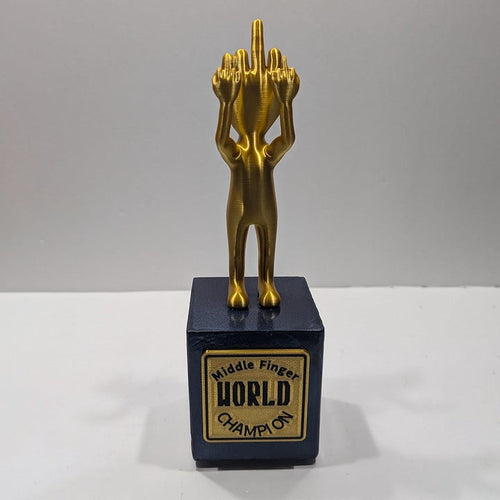 🔥LAST DAY SALE 49% OFF🏆Middle Finger World Champion Trophy
