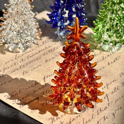 🎄Handmade Stained Glass Christmas Trees