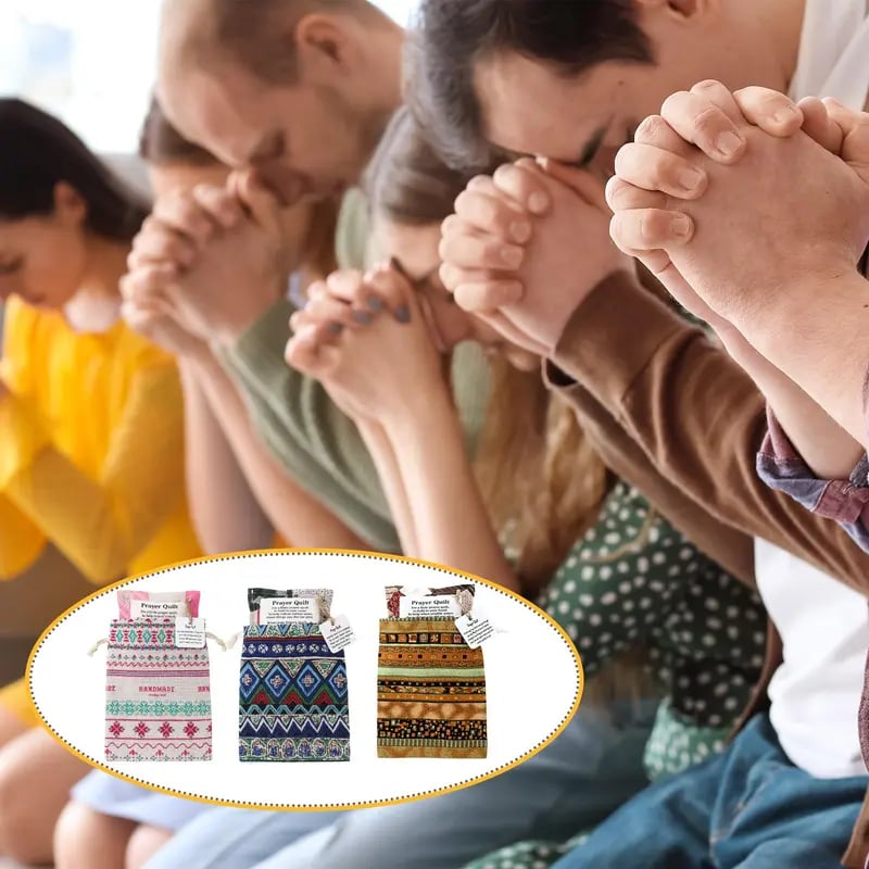 🎁Easter Prayer Gift Pocket Prayer Quilt Set✝️