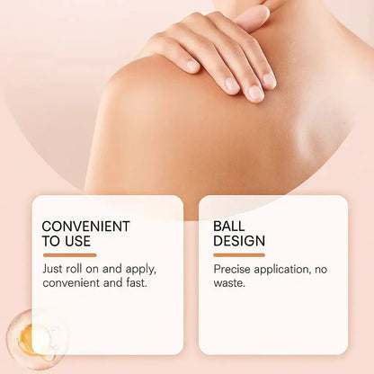 Organic Castor Oil With Rose Quartz Roller