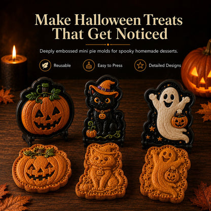 🎃 Halloween Mini Pie Mold Collection🚚