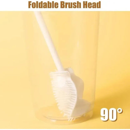🌟! 🌟360° Silicone Bottle Cleaning Brush with Long Handle