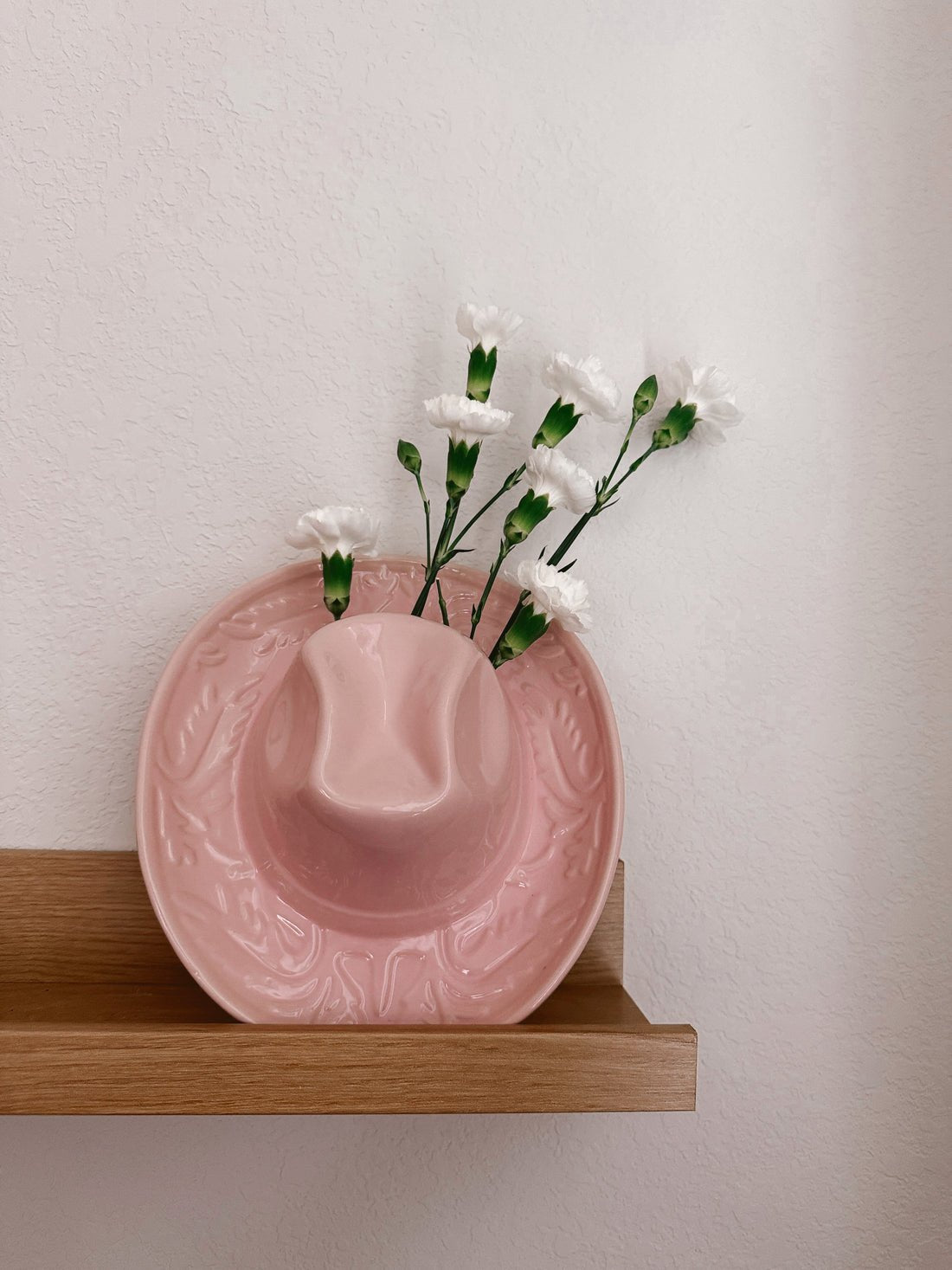 🔥Last Day 49% OFF - 🤠Handmade Ceramic Cowgirl Hat Vase🌵