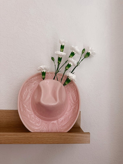 🔥Last Day 49% OFF - 🤠Handmade Ceramic Cowgirl Hat Vase🌵