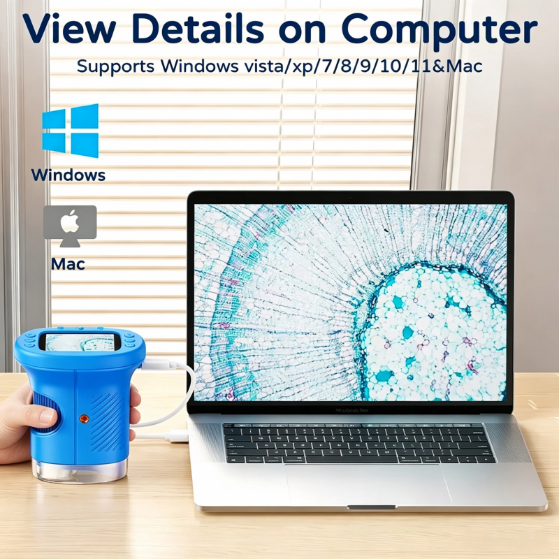 Kids Handheld Digital Microscope
