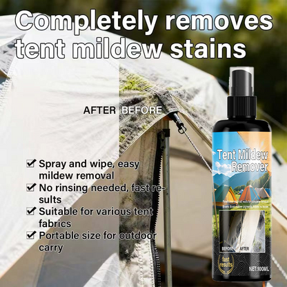 ✨ 🧴✨ 53% OFF! Outdoor Mildew Stain Cleaner – Spray on, wipes off mold instantly. Eco‑friendly, won‘t ruin waterproofing. Tent, awning, shower curtain – all like new! 🏕️💪