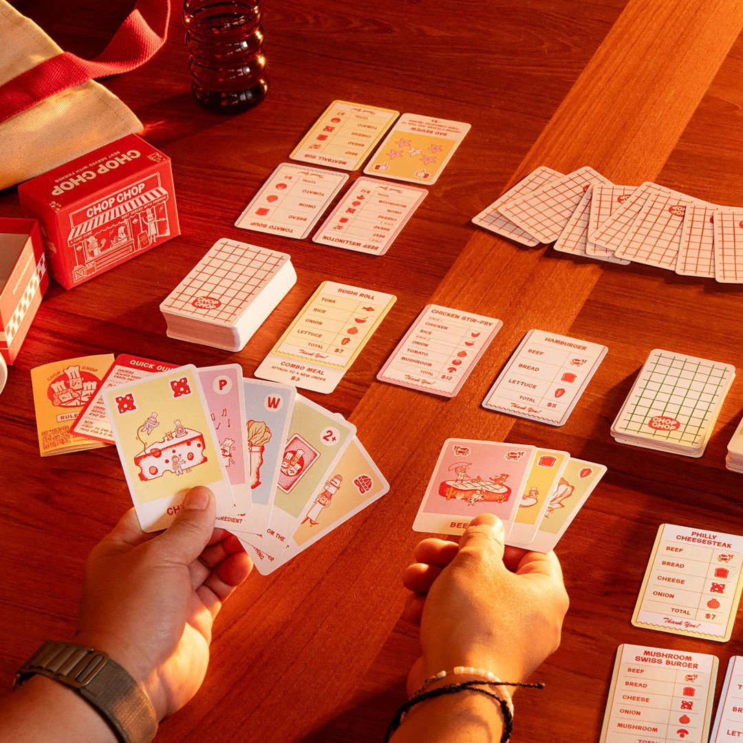 🔥LAST DAY 50% OFF- 🥗CHOP CHOP CARD GAME