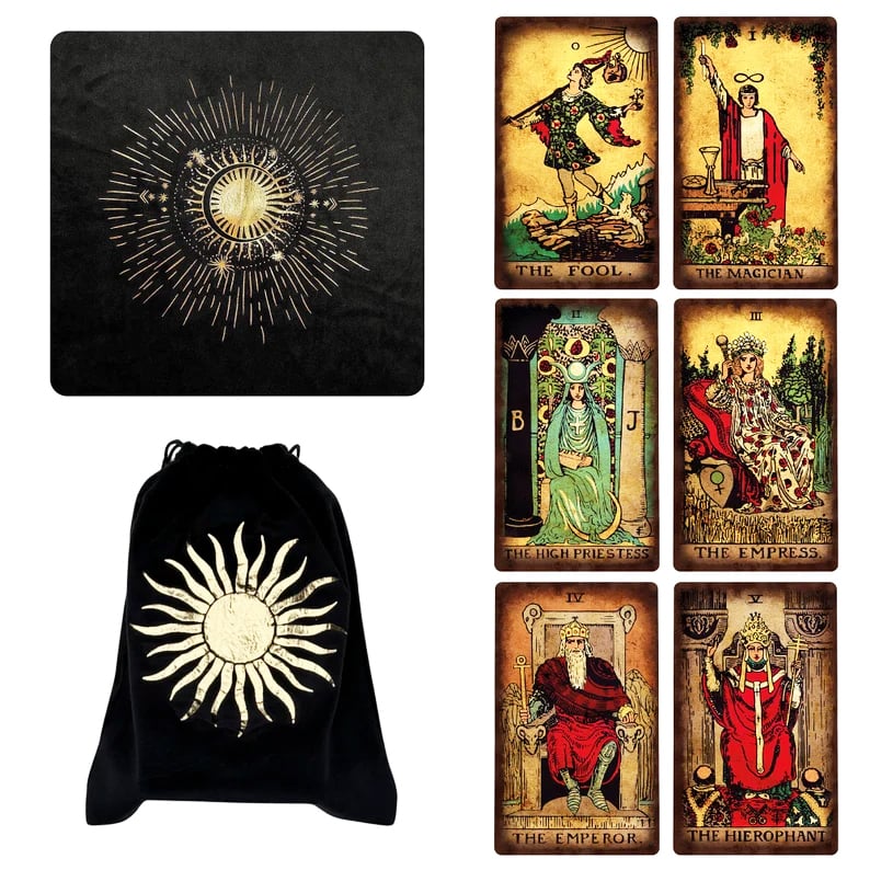 🔥Last 4 hours Sale: Save 50% -Borderless Tarot Reading Deck