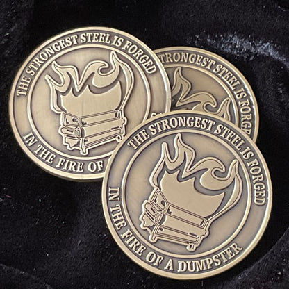 ⏰Limited Time Sale - Dumpster Fire Challenge Coin