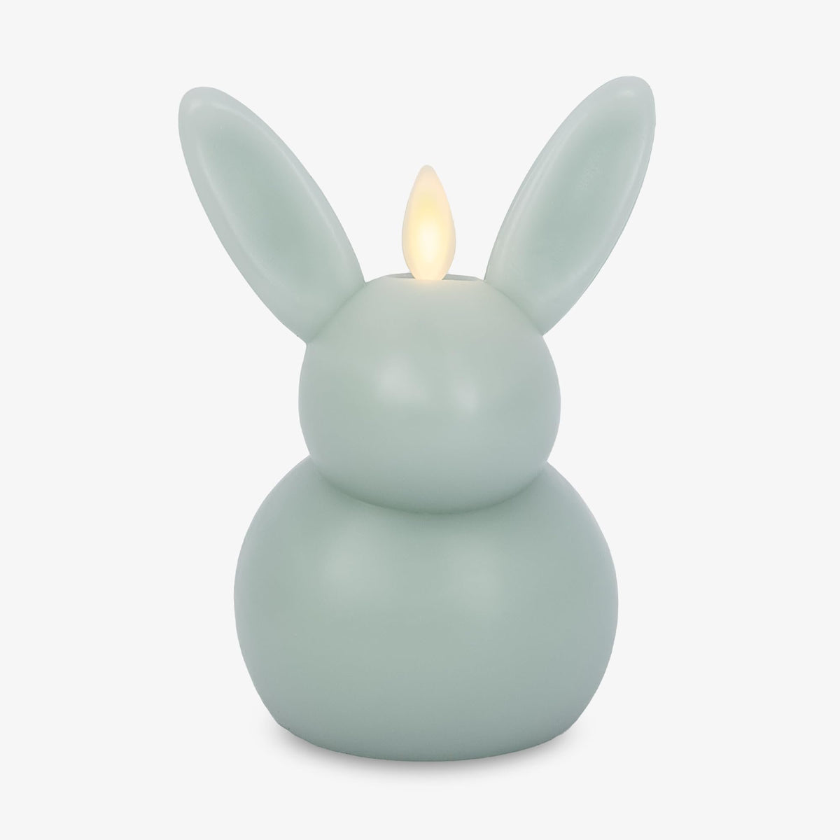 🐰✨Flickering LED Flame Bunny Candle - AA Batteries