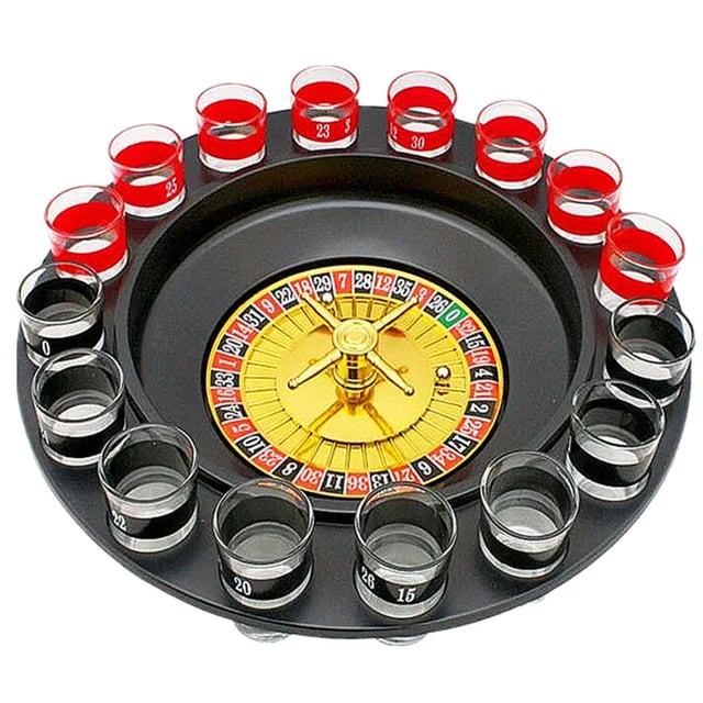 🔥Last Day 49% OFF - 🍹Drinking Roulette Shot Glass Game Set
