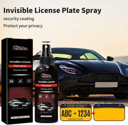 🔥LAST DAY SALE 49% OFF🔥Invisible License Plate Spray