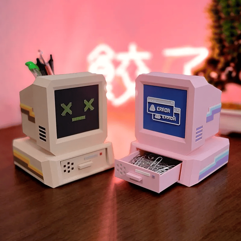 🖥️3D Printed|Retro/Lofi Computer Desk Buddy
