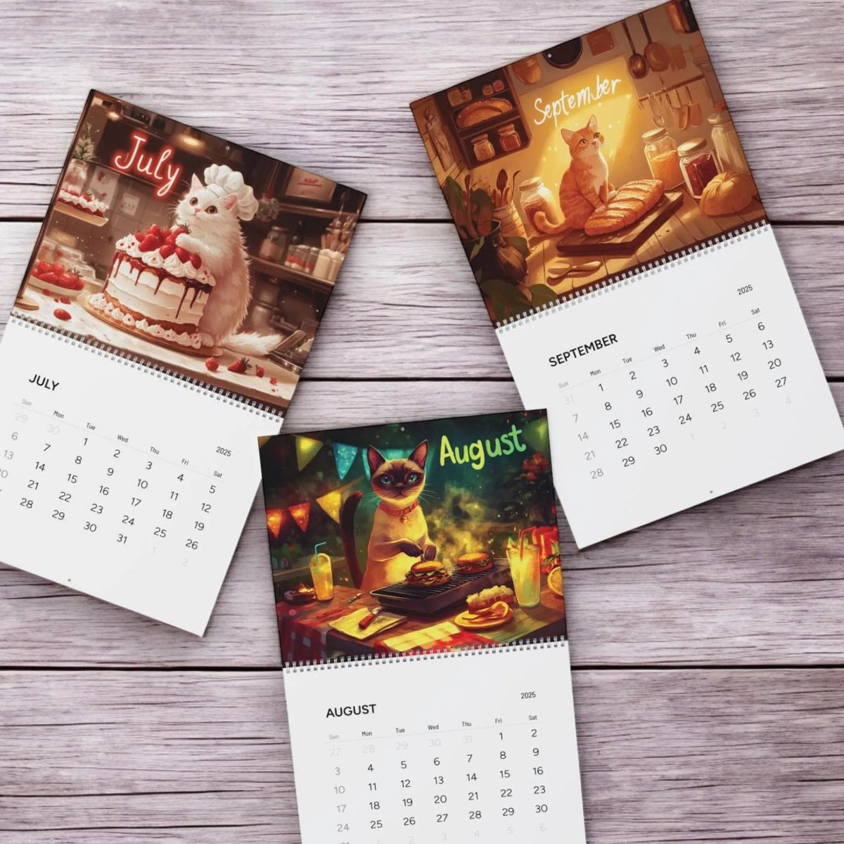 🔥LAST DAY SALE 50% OFF📅Cooking Cats Calendar 2026🐱