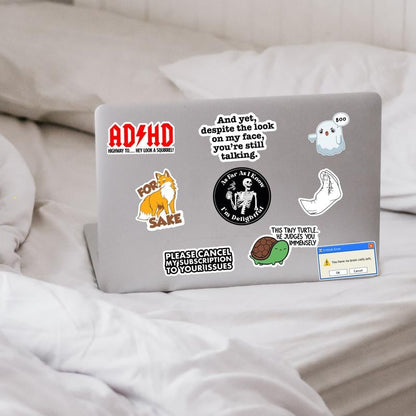 🔥Last Day 49% OFF - Set of 260 Pcs Funny Saying Stickers