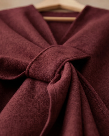 The Fleece Drape Shawl