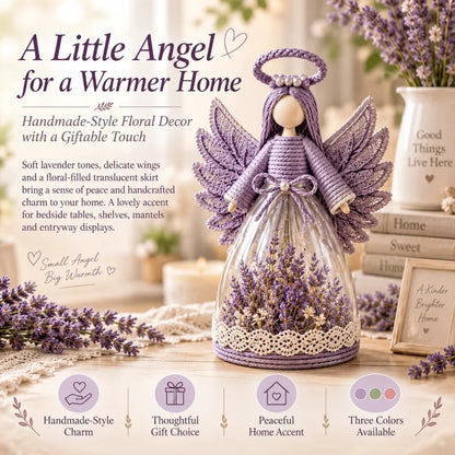 🎁Lighted Floral Angel Figurine