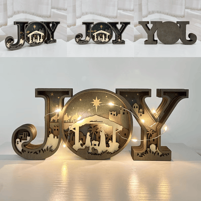 🔥Easter Pre-Sale 50% OFF✝️Nativity Scene Wooden Ornaments
