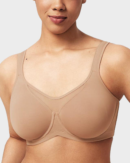 Plus Size Cooling Full Coverage Minimizer Bra