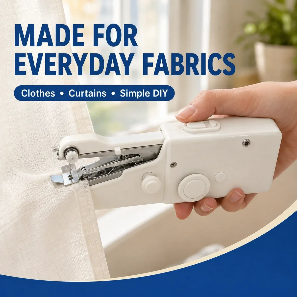 Portable Handheld Sewing Machine – Quick Fabric Repair Tool