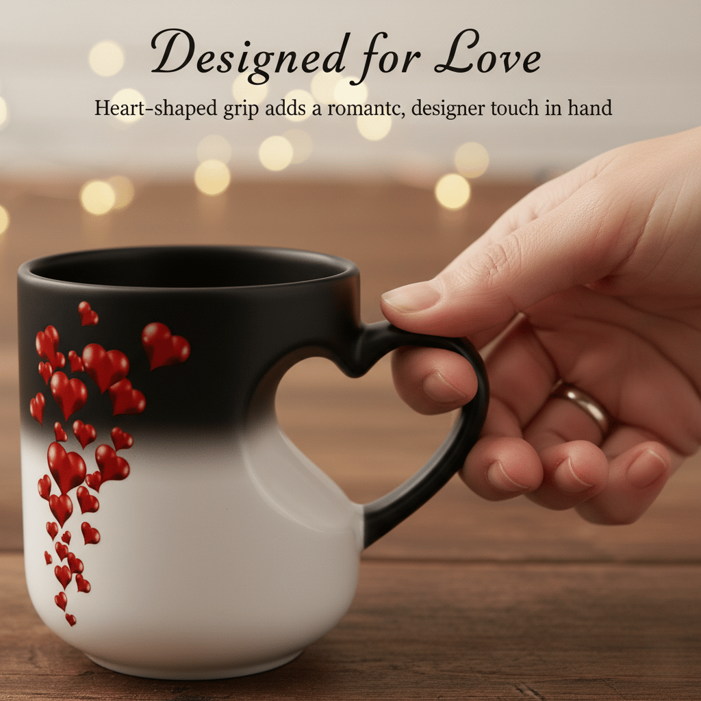 💘 The Ultimate Valentine’s Day Surprise: Magic Love Reveal Mug