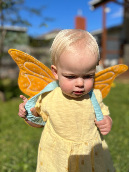 🔥Last Day 49% OFF - 🦋 Handcrafted Quilted Butterfly Fairy Wings for Kids✨