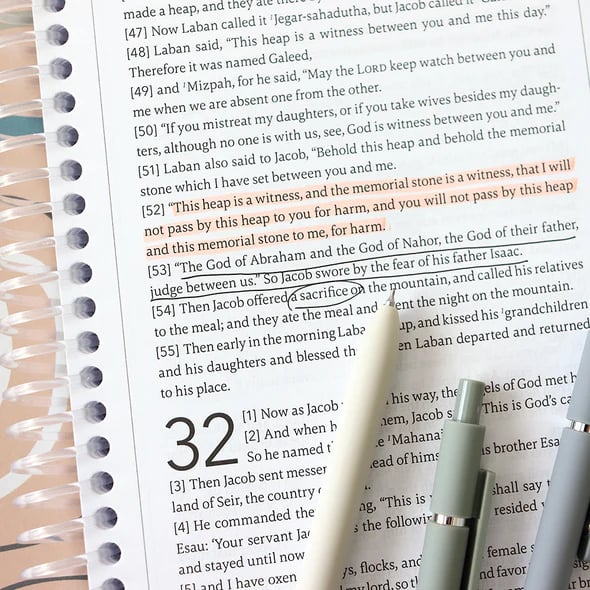 🔥LAST DAY 50% OFF -🙏🏼The Bible In A Year: A 52-Week Journey Through God's Word(✨Hardcover)