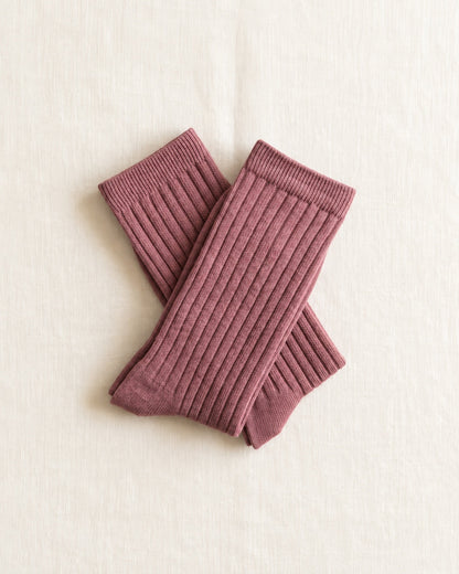 The Ribbed Lounge Socks — 5-Pack