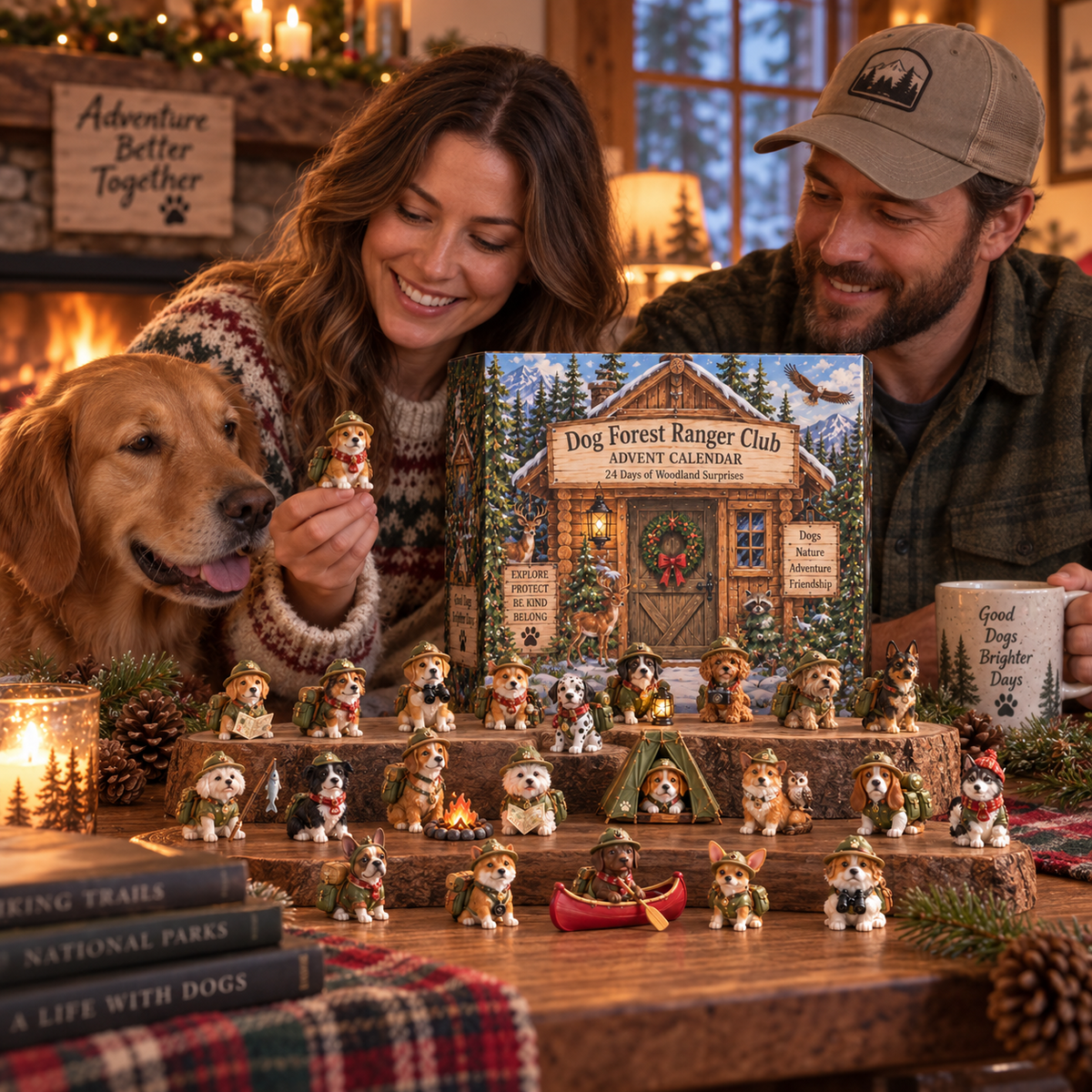 2026 Dog Forest Ranger Club Advent Calendar 🐶🌲 – 24 Days of Woodland Adventures